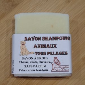 savon shampoing artisanal solide pour les animaux